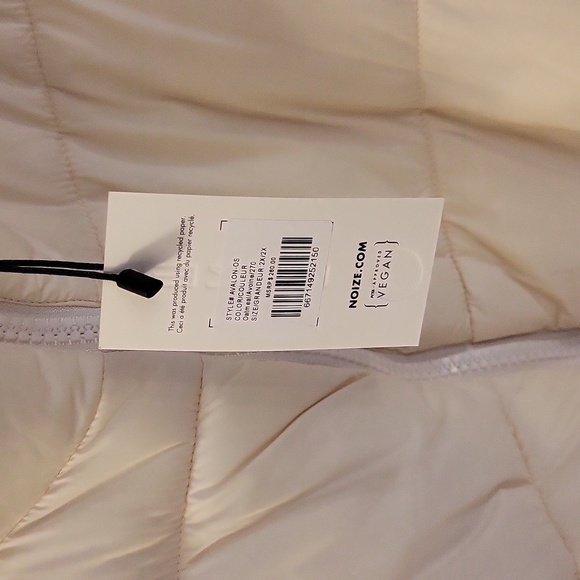 JILLY BOX 2023 NOIZE JACKET NWT CREAM 2X - Picture 3 of 6